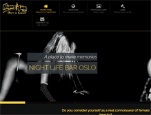 Tablet Screenshot of nightlifebar.no